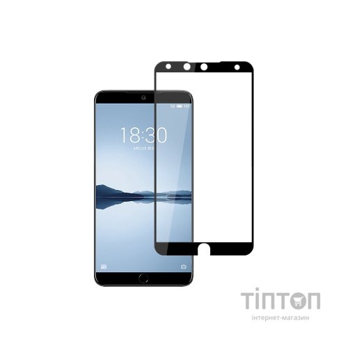 Скло захисне PowerPlant Full screen Meizu 15 Plus Black (GL605163)