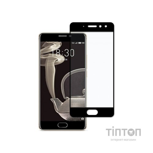 Скло захисне PowerPlant Full screen Meizu Pro 7 Plus Black (GL605187)