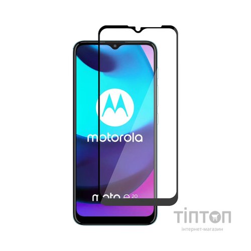 Скло захисне PowerPlant Full screen Motorola E20 (GL602671)