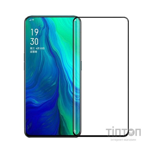 Скло захисне PowerPlant Full screen OPPO Reno2, Black (GL607969)