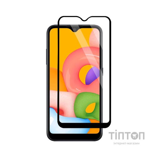 Скло захисне PowerPlant Full screen Samsung Galaxy A01 2020 (A015F) (GL608669)