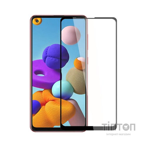 Скло захисне PowerPlant Full screen Samsung Galaxy A21s 2020 (A217F) (GL608706)