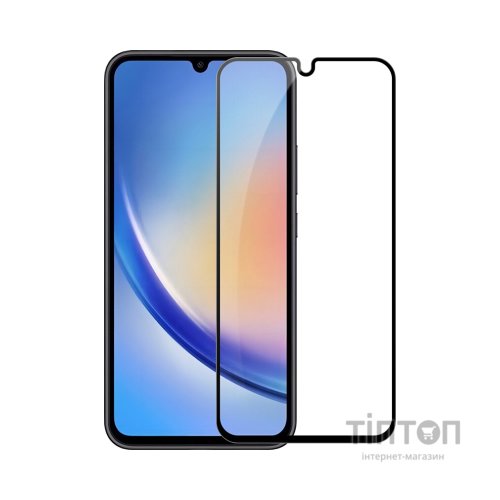 Скло захисне PowerPlant Full screen Samsung Galaxy A34 (GL602480)