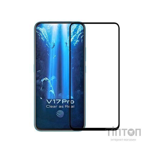 Скло захисне PowerPlant Full screen Vivo V17 Pro, Black (GL607570)