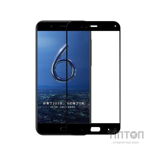 Скло захисне PowerPlant Full screen Xiaomi Mi 6, Black (GL605996)