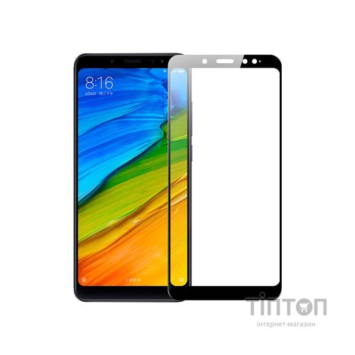 Скло захисне PowerPlant Full screen Xiaomi Redmi Note 5 Pro, Black (GL605583)