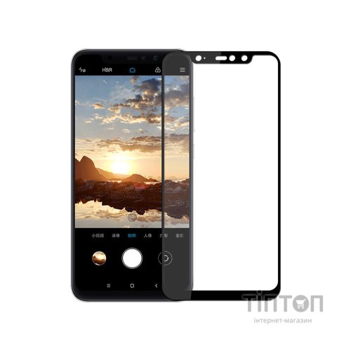 Скло захисне PowerPlant Full screen Xiaomi Redmi Note 6 Pro, Black (GL605965)