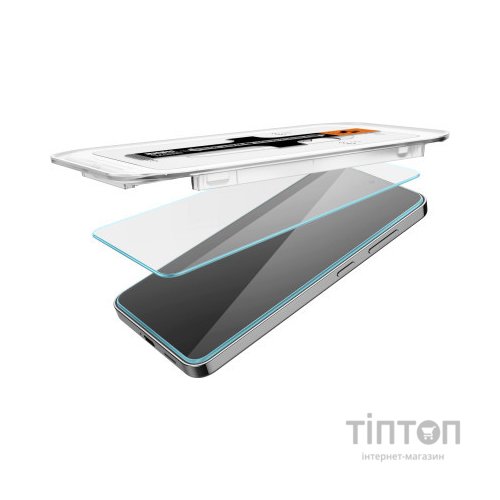 Скло захисне Spigen Samsung Galaxy S24 tR EZ Fit HD (2 Pack) (AGL07440)