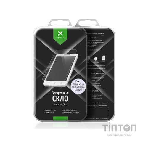 Скло захисне Vinga для Doogee MIX Lite (VTPGS-DMIXL)