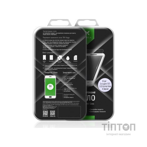 Скло захисне Vinga для Doogee S30 (VTPGS-DS30)