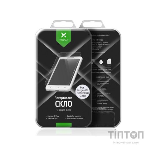 Скло захисне Vinga для Doogee X53 (VTPGS-DX53)