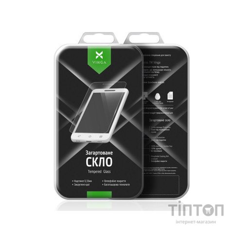 Скло захисне Vinga для Huawei Y5 2019 / Honor 8s (Black) (VTPGS-Y52019)