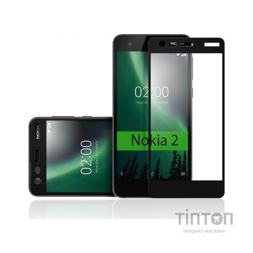 Скло захисне Vinga для Nokia 2 Black (VTPGS-N2B)