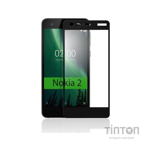 Скло захисне Vinga для Nokia 2 Black (VTPGS-N2B)