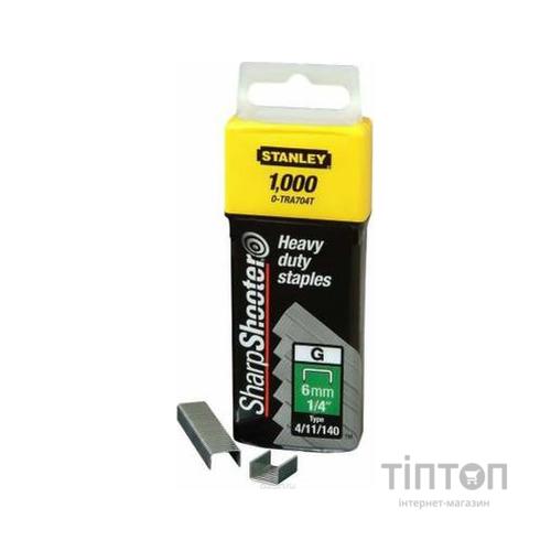 Скоби для степлера Stanley тип G, 12мм, 1000шт.