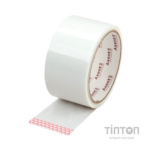 Скотч Axent 48мм х 35м х 40 мкм білий (3044-21-A)