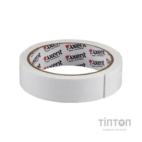 Скотч Axent double-sided, 24mmХ2m, foamed (3112-А)