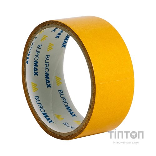 Скотч Buromax двосторонній на поліпропіленовій основі 36 мм х 5 м (BM.7508)