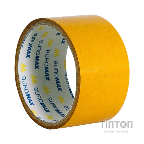 Скотч Buromax двосторонній на поліпропіленовій основі 48 мм х 5 м (BM.7509)