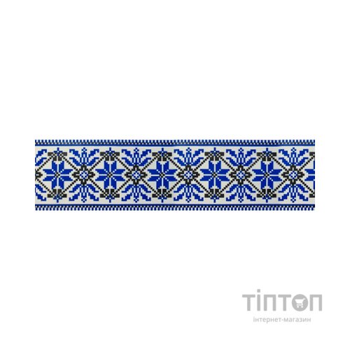 Скотч Buromax Вишиванка 48 мм х 35 м Синя (BM.7007-68)