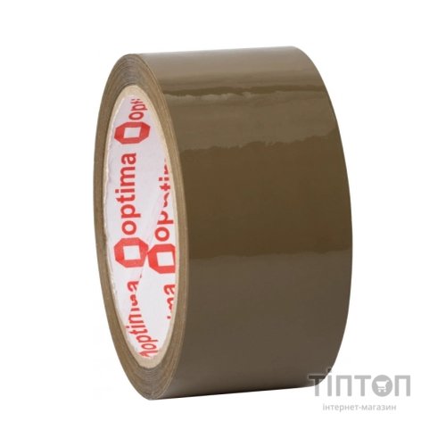 Скотч Optima 48 мм х 70 м х 43 мкм Extra, коричневий (O45329)