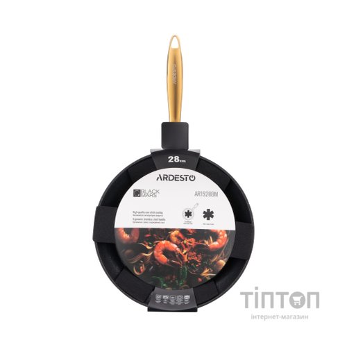 Сковорода Ardesto Black Mars Sparkle 28 см (AR1928BM)
