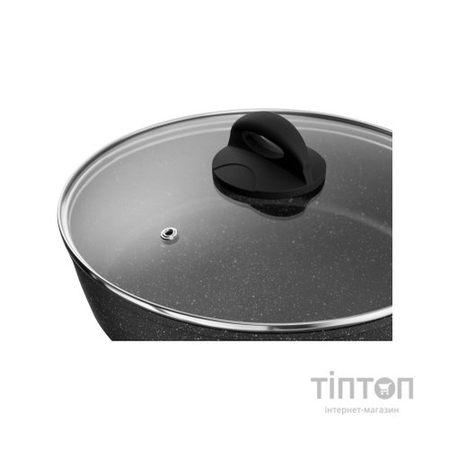 Сковорода Ardesto Gemini Gourmet Viareggio Cover Grey 24 см (AR1924GDL)