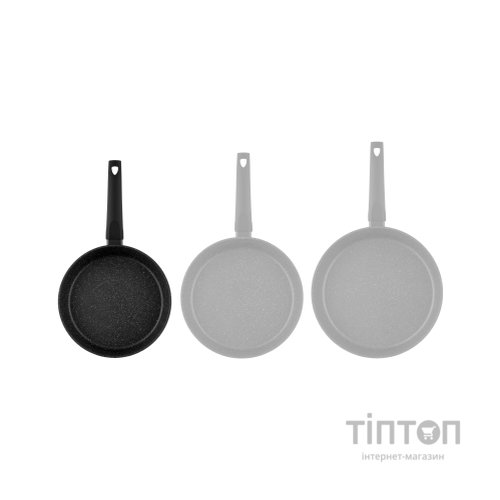 Сковорода Ardesto Gemini Gourmet Viareggio Cover Grey 24 см (AR1924GDL)