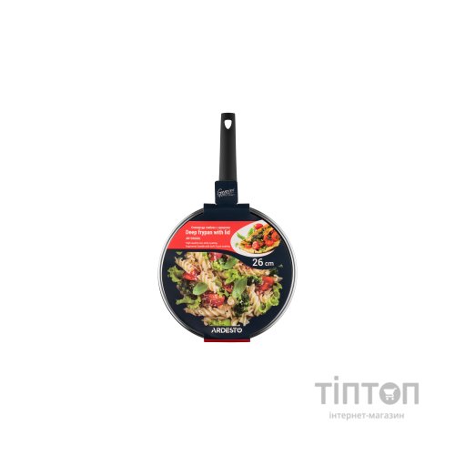 Сковорода Ardesto Gemini Gourmet Viareggio Cover Grey 26 см (AR1926GDL)