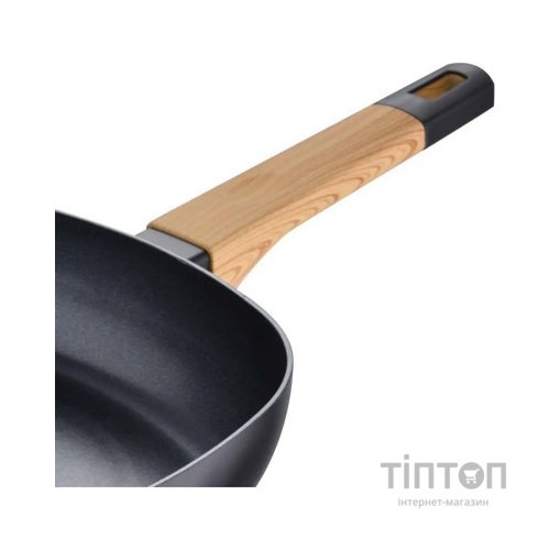 Сковорода Bergner Гриль Earth Black 28 см (BG-34625-BK)