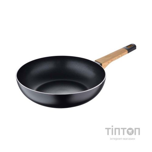 Сковорода Bergner Wok Earth Black 28 см (BG-34627-BK)