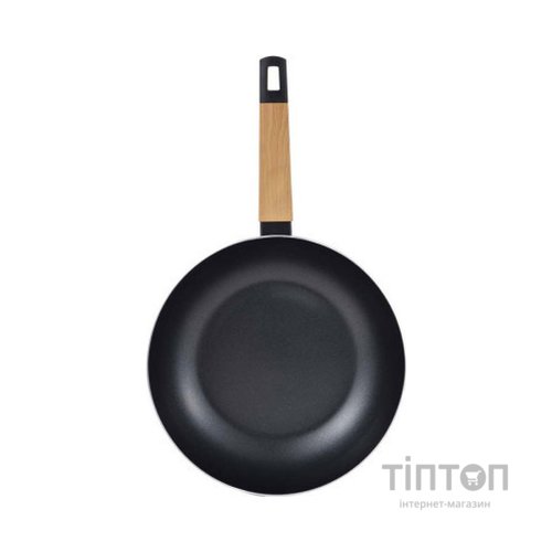 Сковорода Bergner Wok Earth Black 28 см (BG-34627-BK)