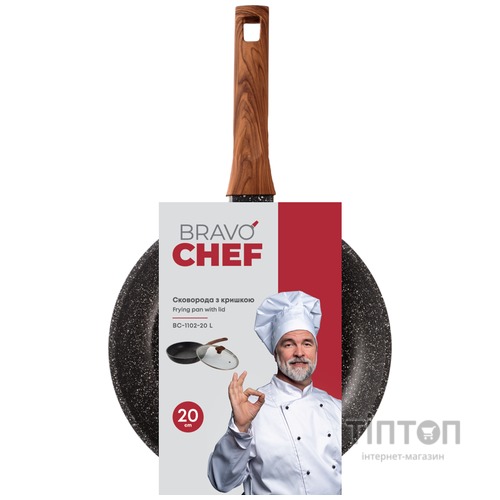 Сковорода Bravo Chef 20 см