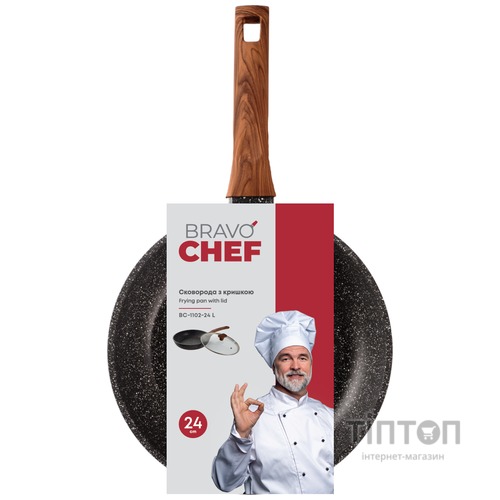 Сковорода Bravo Chef 24 см