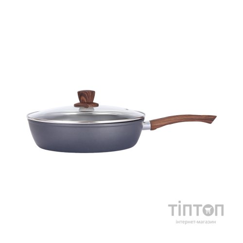 Сковорода Bravo Chef Глибока з кришкою 26 см (BC-1101-26/L)