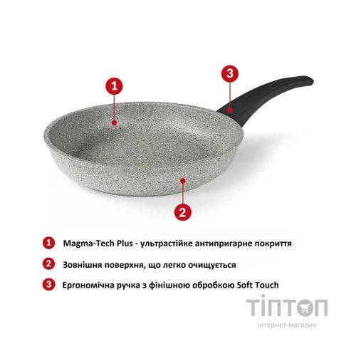 Сковорода Flonal Dura Induction 28 см (DUIPD2830)