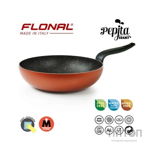 Сковорода Flonal WOK Pepita Granit 32 см (PGFWO3250)