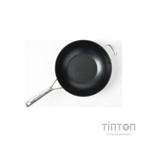 Сковорода KitchenAid Wok FHA 30 см з керамічним покриттям (CC005696-001)
