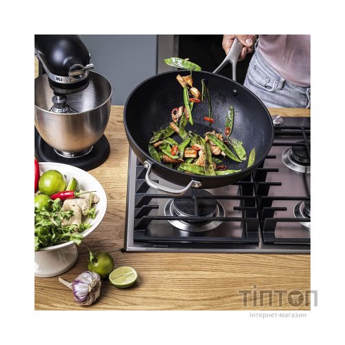 Сковорода KitchenAid Wok FHA 30 см з керамічним покриттям (CC005696-001)