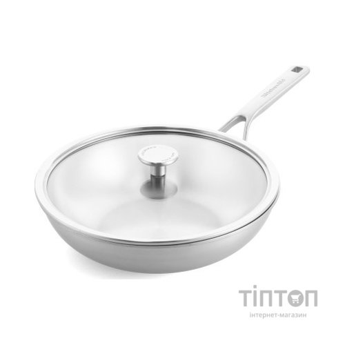 Сковорода KitchenAid Wok MSS 28 см 3,5 л з кришкою (CC003254-001)