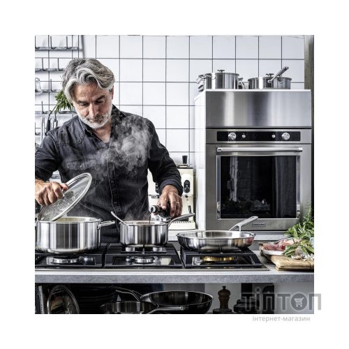 Сковорода KitchenAid Wok MSS 28 см 3,5 л з кришкою (CC003254-001)