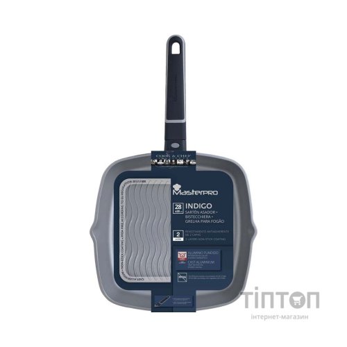 Сковорода MasterPro Гриль Indigo 28 х 28 см (BGMP-7976)