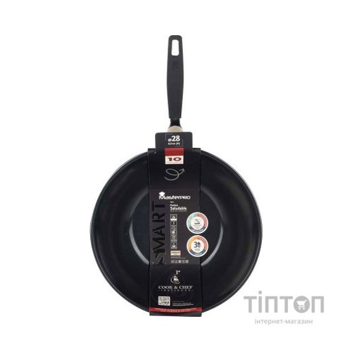 Сковорода MasterPro Wok Smart 28 см (BGEU-3770)