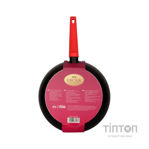 Сковорода Oscar Chef без кришки 28 см (OSR-1101-28)