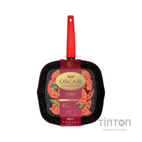 Сковорода Oscar Chef Grill 28 см (OSR-8101-28)