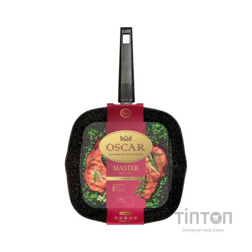 Сковорода Oscar Master Grill 28 см (OSR-8102-28)