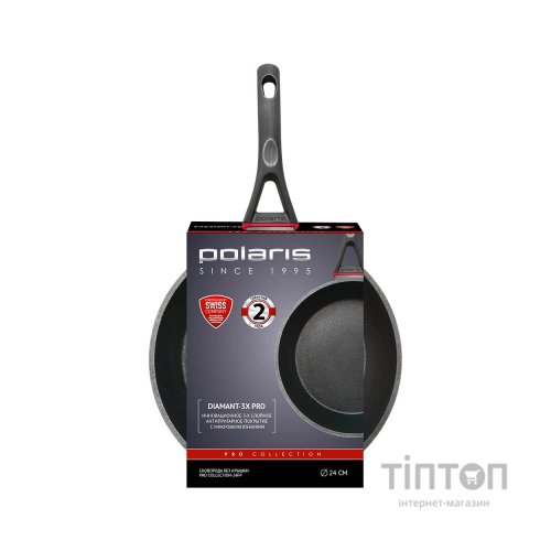 Сковорода Polaris PRO Collection-24FP 24 см (Collection-24FP)