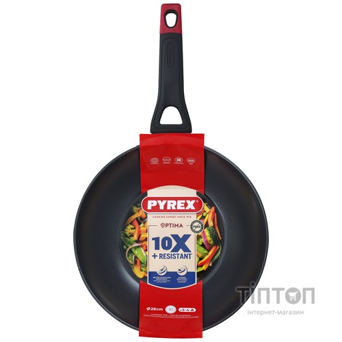 Сковорода Pyrex Optima 28 см, WOK