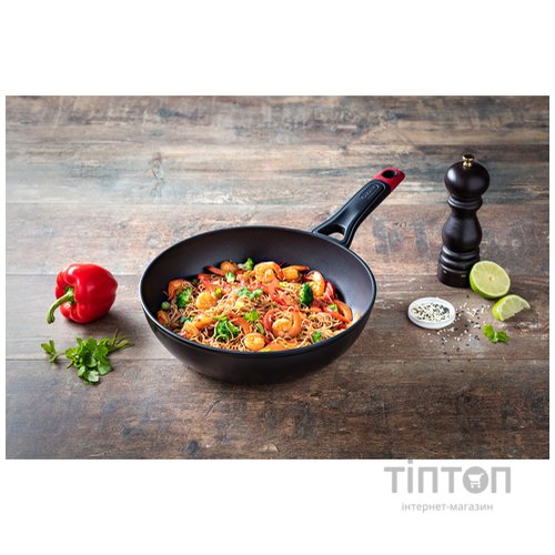 Сковорода Pyrex Optima 28 см, WOK
