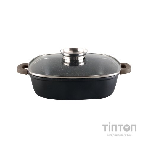 Сковорода Ringel Meyer з двома ручками 28 см (4.2л) з кришкою (RG-2129-28s)